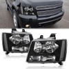 Headlights Assembly for 2007-2014 Chevy Tahoe Suburban 1500,07-13 Chevy Avalanche