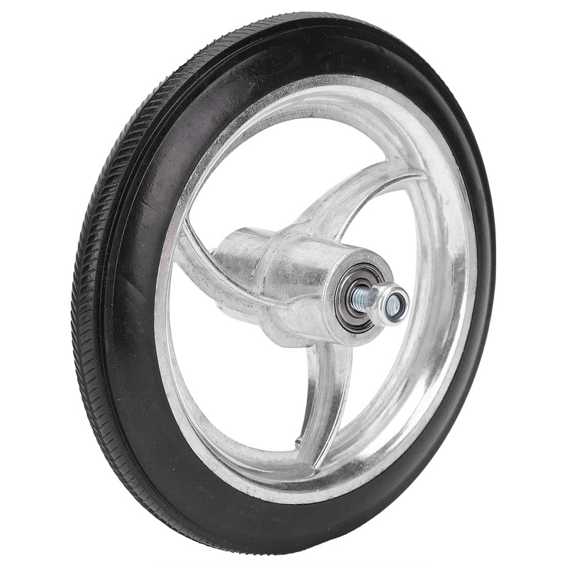 7in Disabled Front Wheel Aluminum Alloy Non Slip Polyurethane Tire