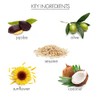 Whish Beauty Leche de coco + aceite corporal luminoso Verbena