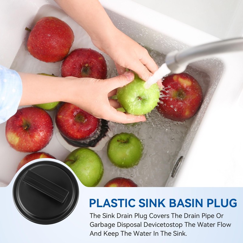 Saillong Garbage Disposal Sink Flange Kit with Garbage Disposal Stopper