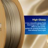 JUSTMAKER PLA Silk 3D Printer Filament, Upgrade Cardboard Spool, Silk