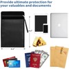 Fireproof Bag(2000℉), 15 x 11 Inches Waterproof and Fireproof Money