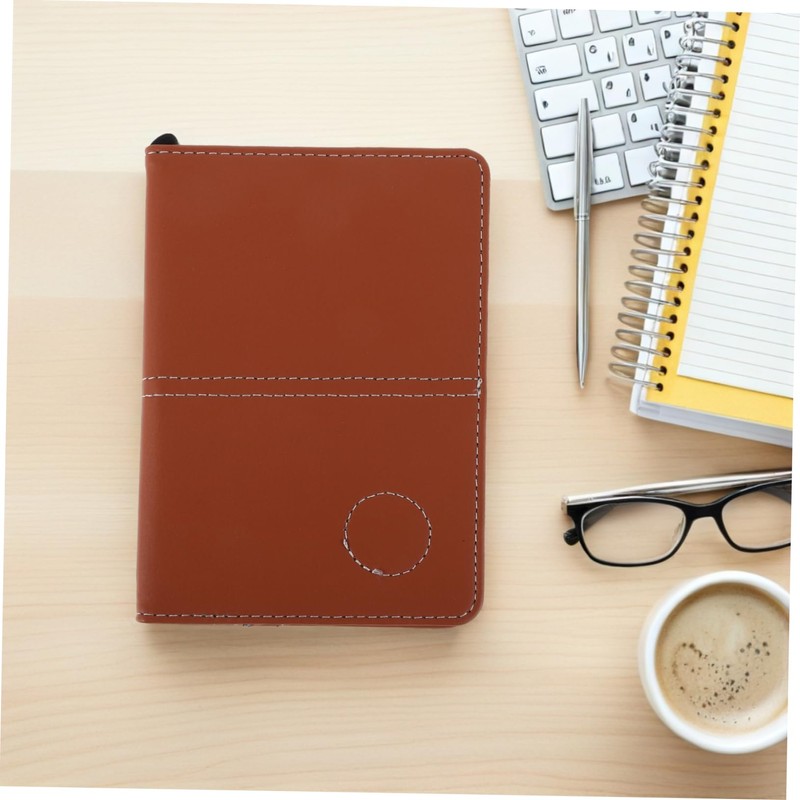 Gatuida Golf Score Book Durable PU Scorecard Holder for Tournaments