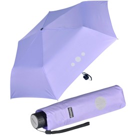 Doppler Havana Kids Reflex Children's Pocket Umbrella, berry, Super-mini children's umbrella with reflective surfaces