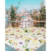 Kamaca Series Butterflies in a Flower Meadow in Cream with