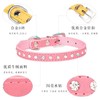 Serijoars Puppy Dog Collar with Crystal Diamond Colorful Bling Girl