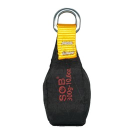 SOB Throwing Bag Throwing Bag Sling Bag Climbing Professional Throw Bag for Tree Climbing Tree Work Mountaineering (Black, 300 g)
