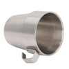 Stainless Steel Camping Cup Set of 4 Double Layer Coffee
