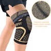 1 Pair Knee Sleeve Breathable Skin Friendly Nylon Knee Brace