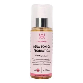 Agua Tónica Probiótica Amorosa 150ml Con Ácido Hialurónico Día/Noche Piel Mixta