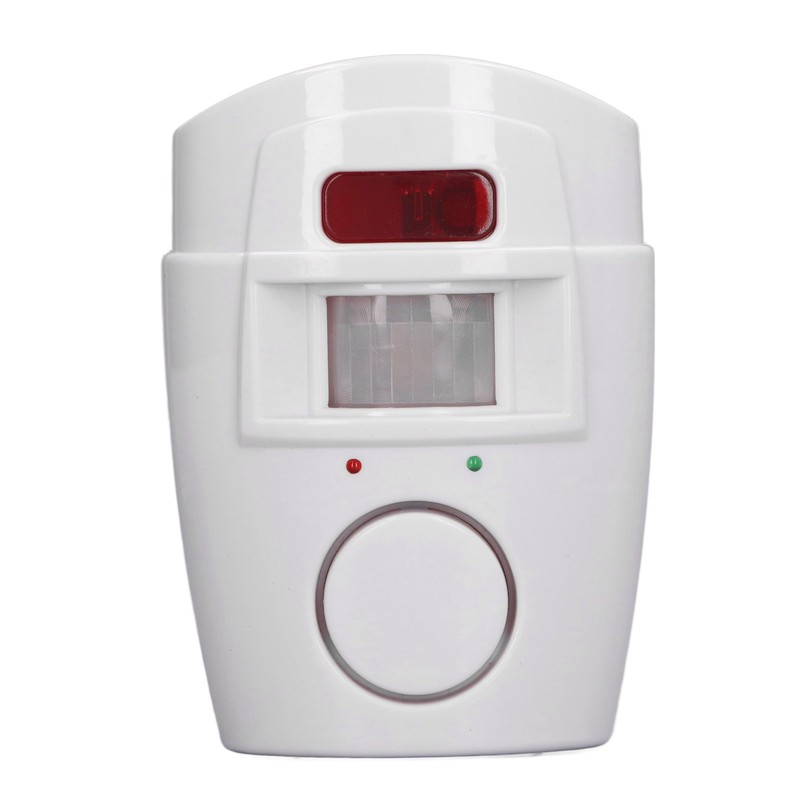 Outdoor Motion Sensor Alarm Anti Theft Remote Control Sound Light