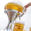 EGLEMTEK Birra Dispenser with Dispenser and Drinks Cooler in the