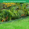 SECBULK 75 FT Flat Sprinkler Hose for Lawn Watering Garden