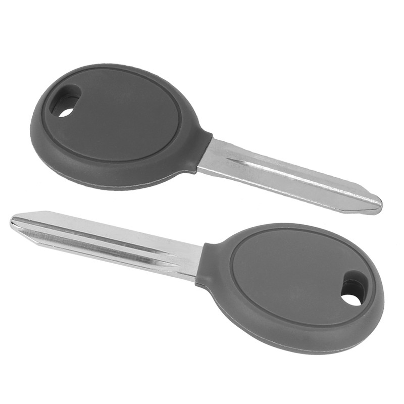2Pcs Transponder Ignition Car Key with 46 Ceramic Chip Fit