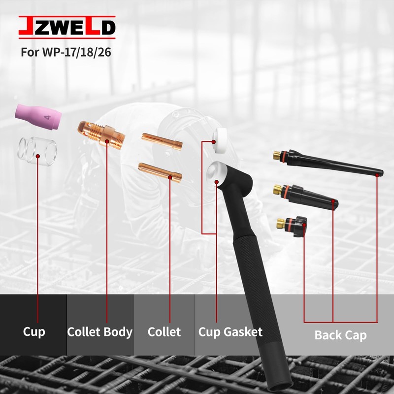 American Standard 71 Pcs TIG Welding Accessories Kit, TIG Welding