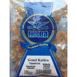HEERA - Goond Katira Grains - Conditioning and Restructuring for Hair - Gives Softness, Shine and Volume - Natural Origin - 100 gr