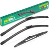 28" 28" 12" Windshield Wiper Blades Replacement for Ford Focus