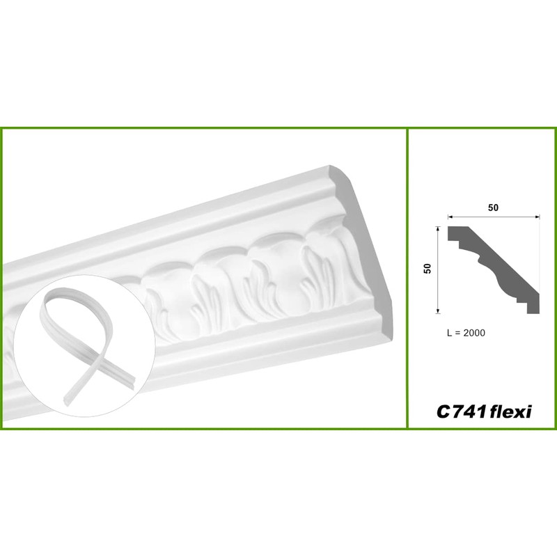 Grand Decor Stucco Moulding Ceiling Baroque Style, PU Hard Foam