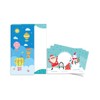 Bear Christmas Letter Paper Set with Envelope for Kids Girls