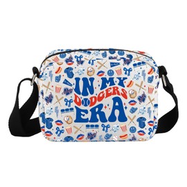 LA Baseball Inspired Crossbody Bag Fans Gift Baseball Team Gift Baseball Game Gift (Dodger HKB EU)