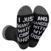 JNIAP True Crime Socks Dog Lover Socks I Just Want