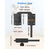 Sliding Door Loop Lock with Rotary Locking, Heavy Duty Aluminum