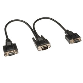 Tripp Lite P516-001-HR 1 Feet SXGA/UXGA Hi-Res Splitter Cable VGA Splitter