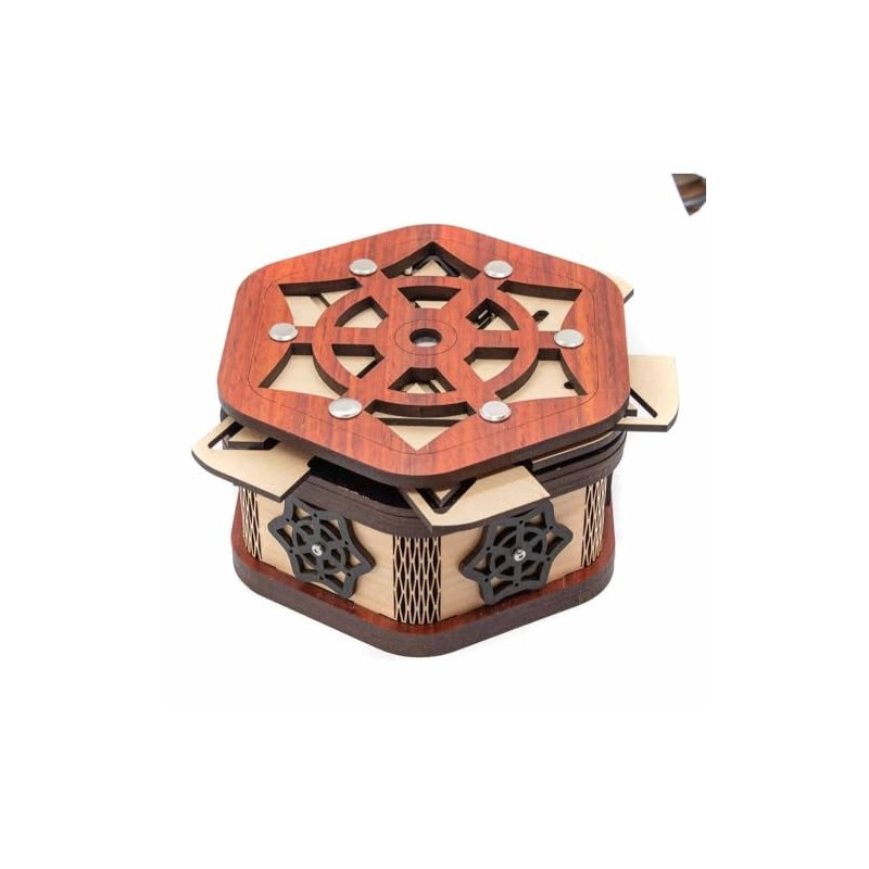 Sternary Puzzle Box - Constantin German Trick Puzzle Box -