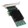 PCIE X1 Ethernet Card 4 Port RJ45 Copper Interface JL82571GB