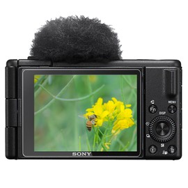 Macolink Screen Protector for Sony ZV-1 ZV-1M2 ZV-1F ZV-E10 FX3, Tempered Glass Film for Sony DSC-RX100M3/4/5/6/7 (3 Pack)