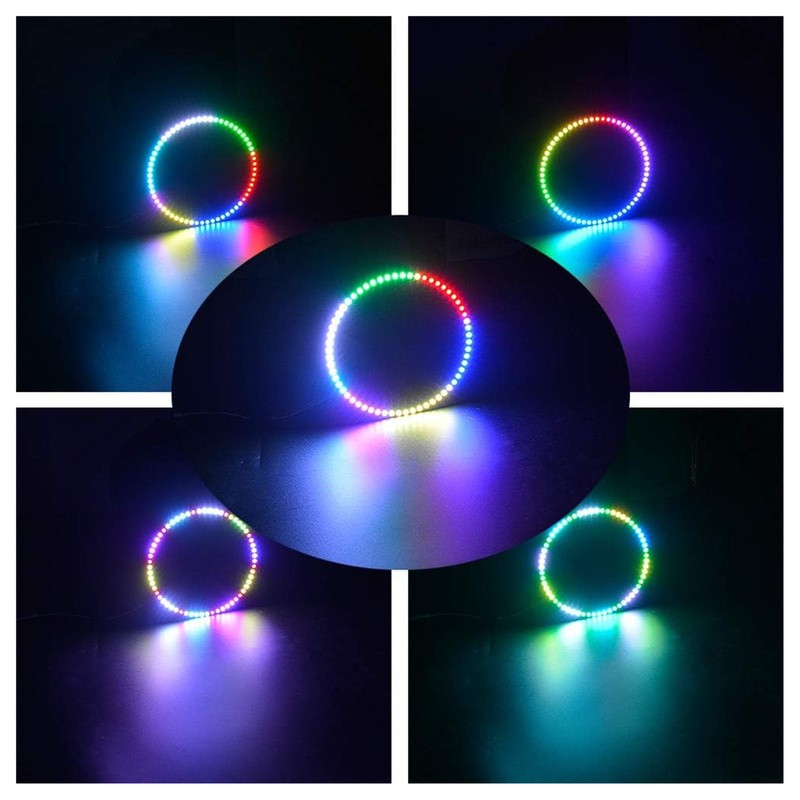 60 Bits LED Ring Light Full Color Individually Addressable SK6812