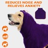 EXPAWLORER Soft Dog Bathrobe with Hood, Super Absorbent & Quick-Drying