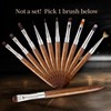 GSWOI Acrylic Nail Brush & French Tip Brush-Salon French Manicure