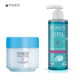 Pond's Gel Hidratante Y Limpiador Facial Ácido Hialuronico Ponds
