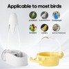 No Mess Bird Feeder Water Dispenser Set, Automatic Hydration, Bird