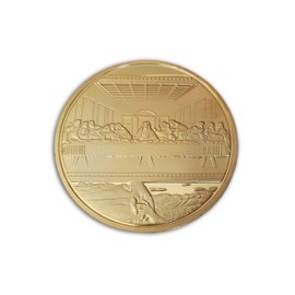 Jesus Christ & Last Supper Beautiful Christian Religious Lucky Love Collectable Coin
