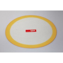 Baking Mat Silistar Round 30.5 cm - Baking Mat for Oven with Non-Stick Surface - Reusable 2500 Times from Benley - Available in 5 Colours