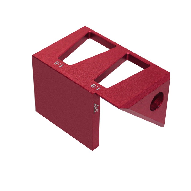 Woodworking Measuring Ruler 3D Multi-Angle Aluminum Alloy Square Protractor 45/90