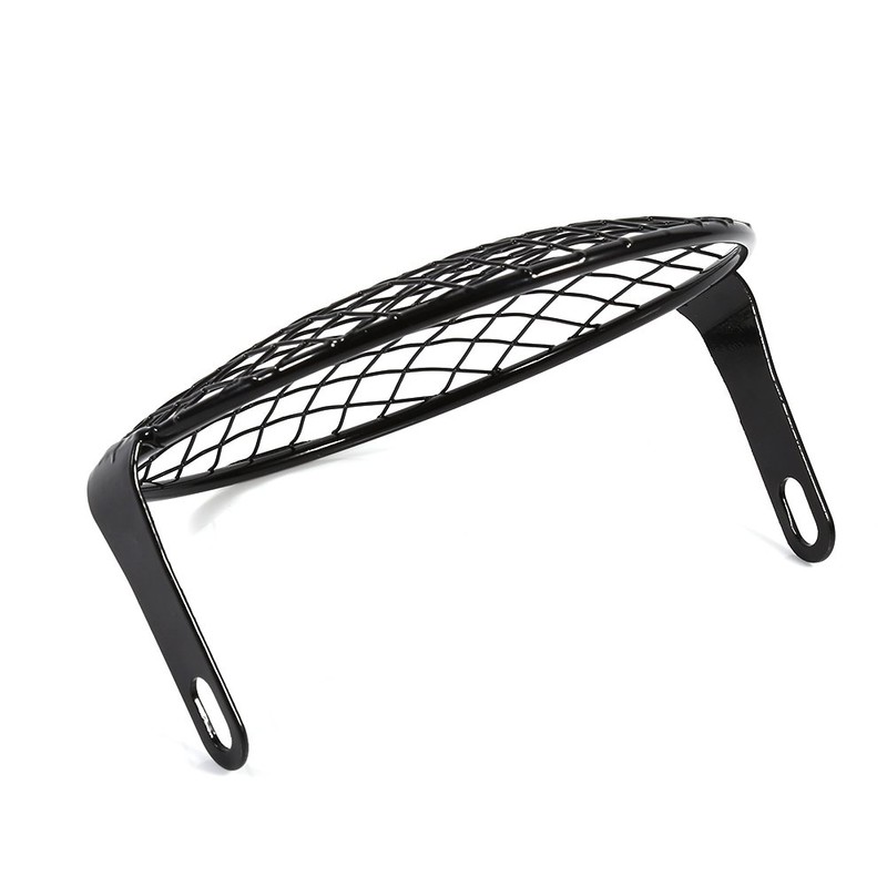 VGEBY 6.3" Universal Motorcycle Metal Mesh Grill Headlight Mesh Protector