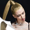 EKSMA 61 cm Ponytail Extension, Long Straight Ponytail, Long Wavy