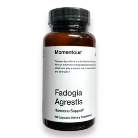 Momentous Fadogia Agrestis 60 Capsules Dietary Supplement, Exp 10/2026