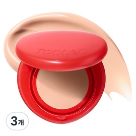 Tokobo Apple Dewey Fit Cushion 15g, 3 pcs, 22 Rosie / 토코보 애플 듀이 핏 쿠션 15g, 3개, 22 로지