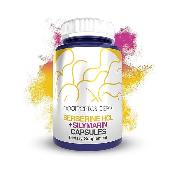 Nootropics Depot Nootropics Depot Berberine HCL + Silymarin Capsules |