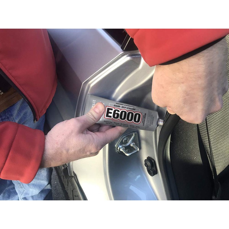 E6000 230022 Medium Viscosity Auto/Industrial Adhesive, 3.7 fl oz