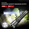 klarus XT21X Pro 4400 Lumens Rechargeable Advanced Tactical Flashlight, Beam
