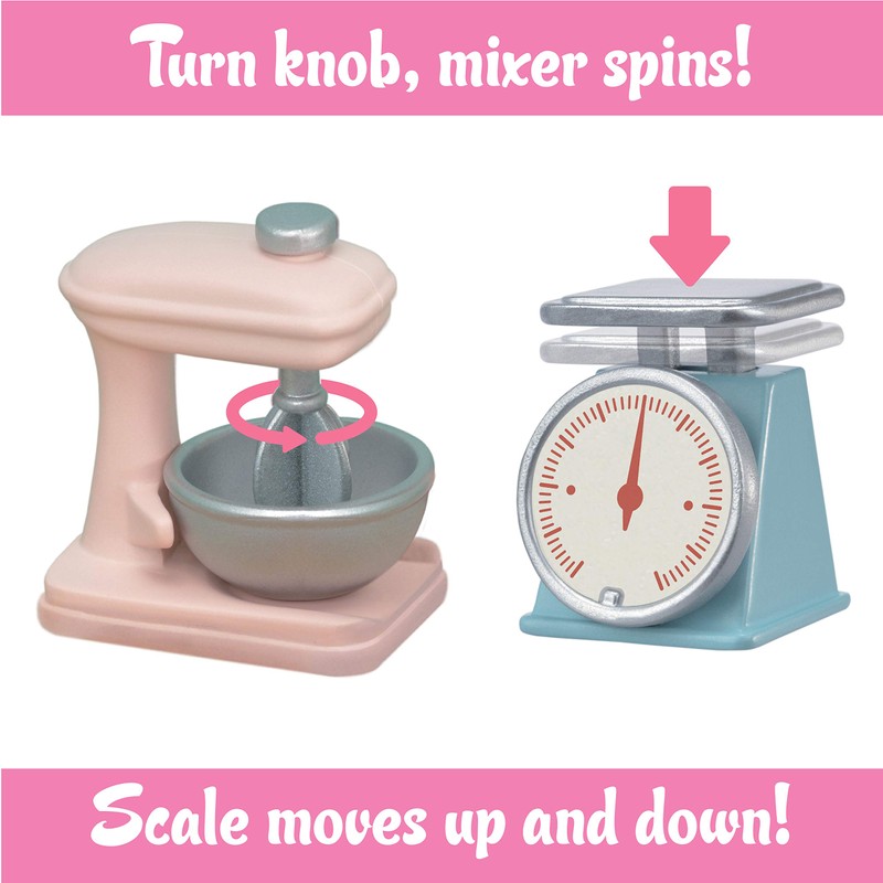 Calico Critters Kitchen Island - Toy Dollhouse Furniture and Accesories