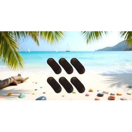 6 Pcs Brown Sponge Volume Hair Bases Volume Inserts Hair Clip Fluffy Hair Cushion Bump It up Piece Styling Pad for Women Girls Clips and Barrettes Hair Care (Home/Party/Wedding Styling Accessories)