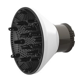RIJATRAGAR Difusor de Pelo Universal, Accesorio Adaptable para Secador de Pelo, Boquillas de Secador de 1,7 A 2,2" de Diámetro Blanco