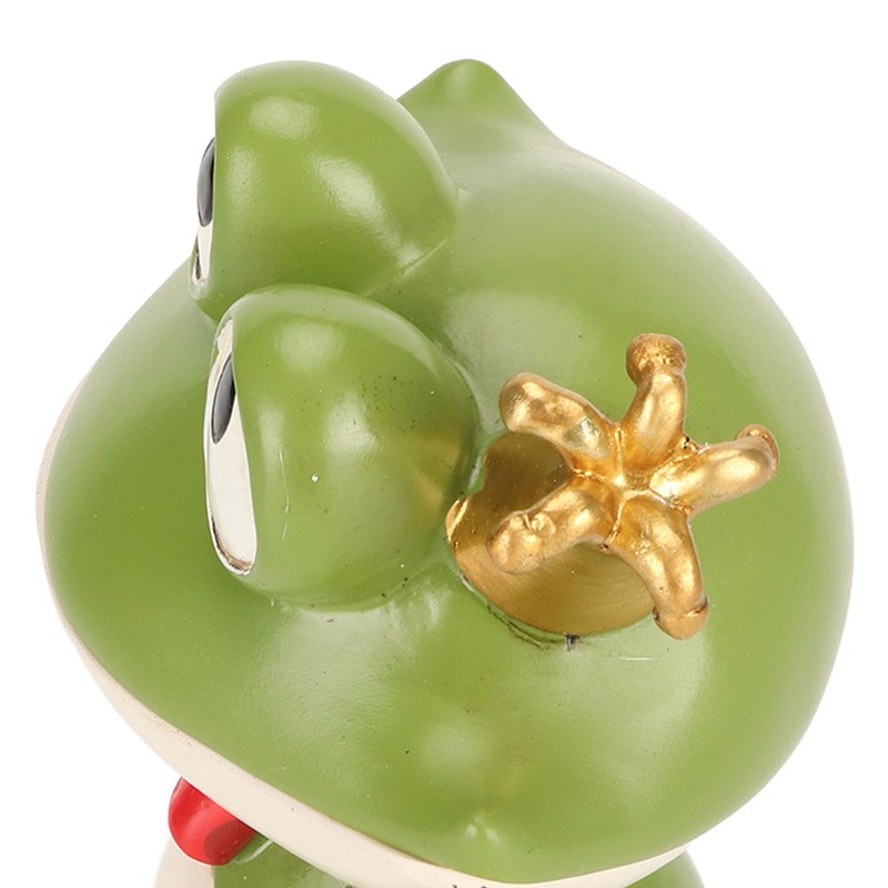 Frog Key Holder Statue Candy Dish Sculpture Living Room Tabletop