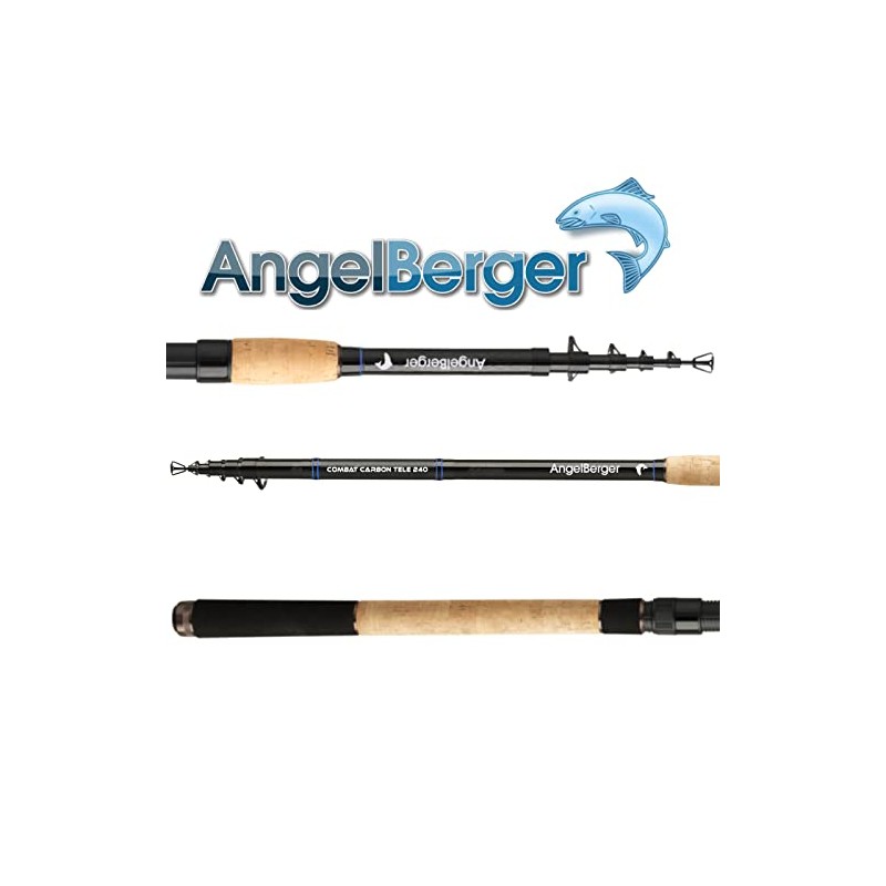 Angel Berger Combat Carbon Telescopic Fishing Rod All-Round Rod (2.10